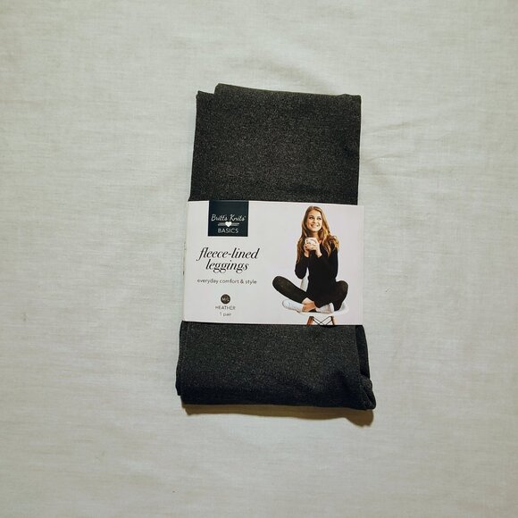 Britt's Knits Basics Women's M/L Fleece-Lined Leggings NWT - Picture 3 of 5
